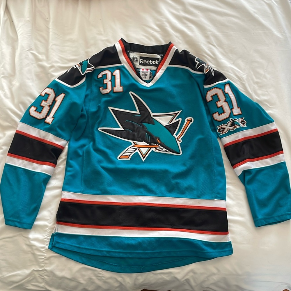 Signed Niemi jersey, San Jose Sharks